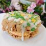 Apple Crumble And Custard Vegan Cookie Sandwich, thumbnail 1 of 8