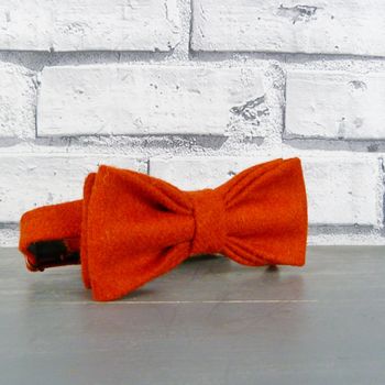 Yorkshire Twill Wool Tweed Bow Tie, 2 of 5