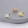 Tiny Cactus Stud Earrings In Sterling Silver, thumbnail 2 of 12