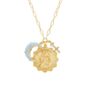 Celestial Zodiac Coin Necklace, thumbnail 1 of 12