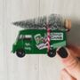 7 Up Van With Christmas Tree, thumbnail 1 of 2
