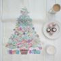 'Oh Christmas Tree' Linen T Towel, thumbnail 1 of 4