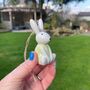 Ceramic Hanging Rabbit Decoration, thumbnail 6 of 6