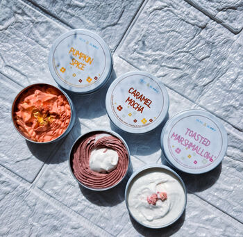 Autumn Whipped Soaps. Trio Set, 2 of 3