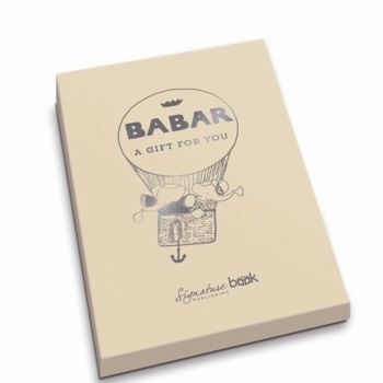 Personalised Gift Boxed Babar The Elephant Book, 5 of 6