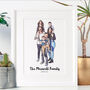 Personalised Family Line Portrait, thumbnail 1 of 11