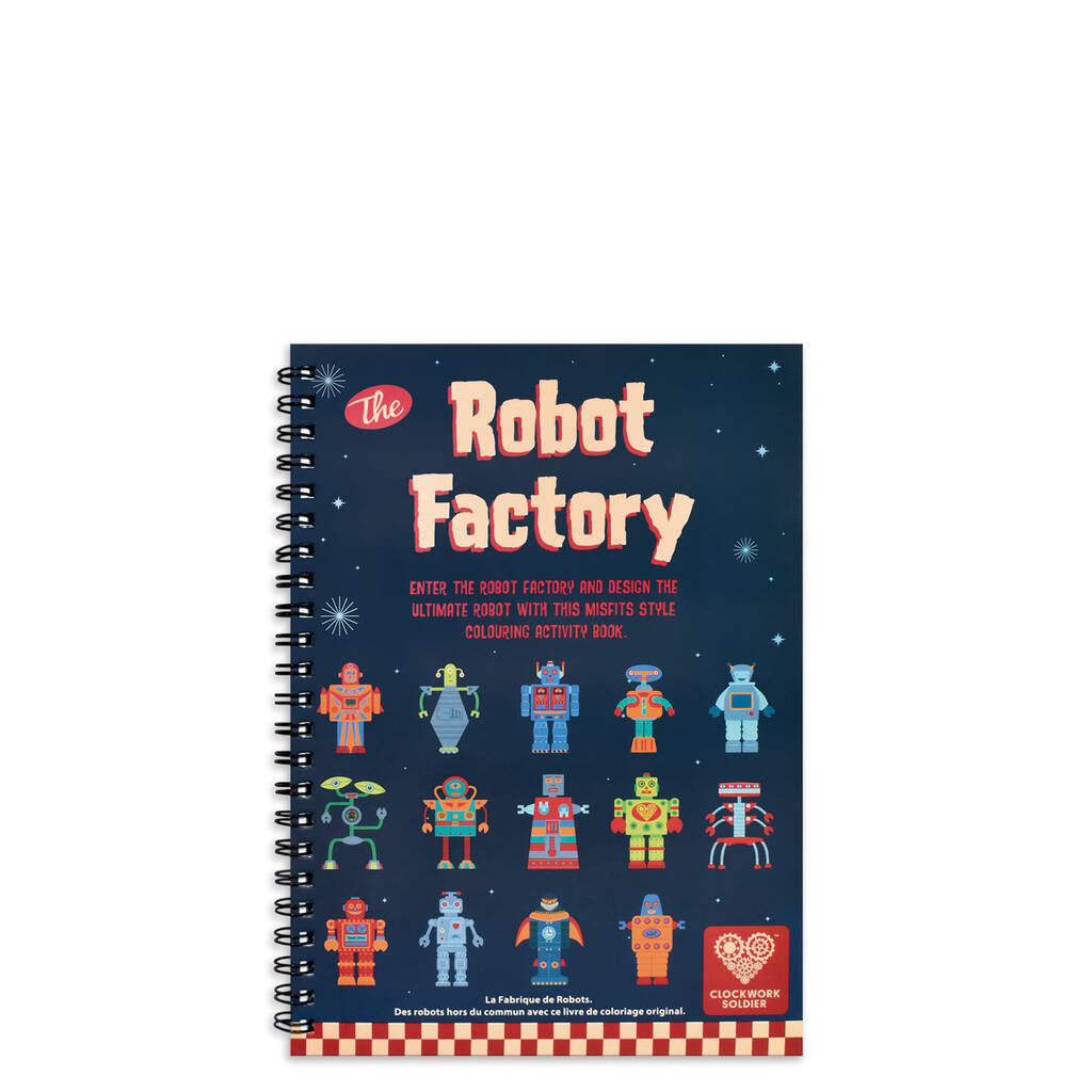 The Robot Factory Colour In Flip Book By Clockwork Soldier ...