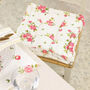 Helmsley Blush Vintage Floral Square Seat Pads, thumbnail 1 of 6