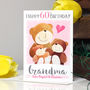 Personalised Mummy Bear Age Birthday Card, thumbnail 9 of 12