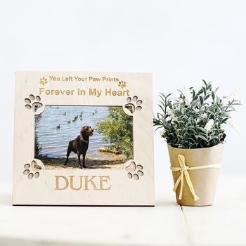 Personalised Memorial Dog Picture Frame, 2 of 3