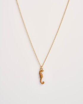 Seahorse Short Necklace, 4 of 6