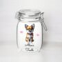 Personalised Chihuahua Kilner Style Dog Treat Jar B, thumbnail 1 of 2
