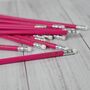 Personalized Pink Pencils, thumbnail 6 of 11