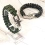 Personalised Paracord Adjustable Bracelet, thumbnail 1 of 2