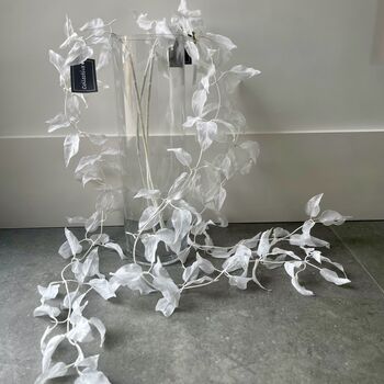 Artifical Glitter Hanging Leaves, 2 of 8