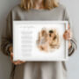 Personalised Wedding Vows Photo Poem Print, thumbnail 7 of 12