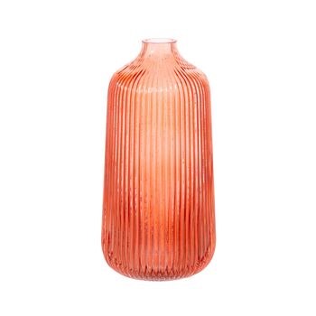 Tall Fluted Glass Vase, 8 of 10