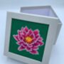 Waterlily Stitch Your Own Box Tapestry Kit, thumbnail 5 of 7