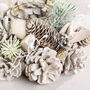 Merry And Bright White Christmas Candle Centerpiece, thumbnail 6 of 9