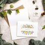 Spring Flowers Thank You Cards And Envelopes, thumbnail 2 of 10