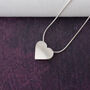 Silver Heart Necklace, thumbnail 1 of 12