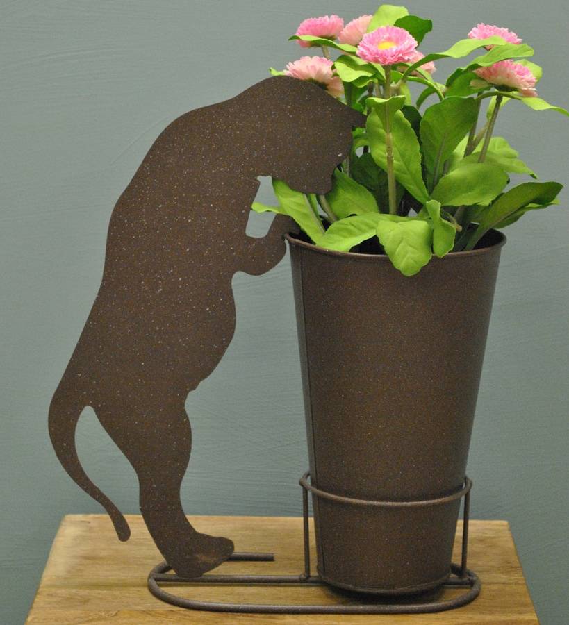 curious cat plant pot by garden selections | notonthehighstreet.com