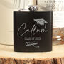 Personalised Graduation Gift Hip Flask, thumbnail 2 of 8
