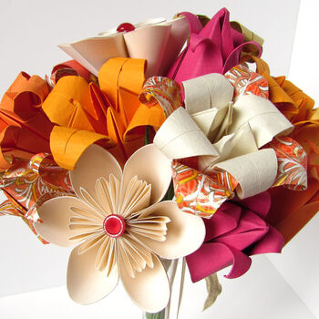 Spring Origami Bouquet, 5 of 11