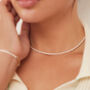Silver Or Gold Filled Seed Pearl Choker, thumbnail 1 of 6