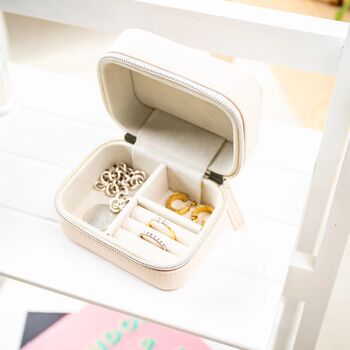 Personalised Star Sign Zodiac Travel Jewellery Box, 9 of 11