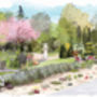 Personalised Garden Illustrated Print, thumbnail 3 of 9