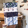 'Mistletoe Dove' Luxury, Recycled Wrapping Paper Pack, thumbnail 8 of 10
