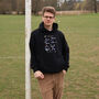 Scotland Vs Denmark World Cup Qualifier Oversized Hoodie, thumbnail 3 of 6