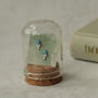 Blue Opal Stud Earrings, thumbnail 2 of 11