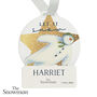 Personalised The Snowman Acrylic Christmas Tree Decoration, thumbnail 4 of 4