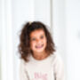 Embroidered Personalised Big/Little Sibling Sweatshirt Jumper, thumbnail 2 of 10