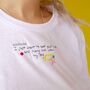 'Pick N Mix With My Dog' Embroidered Unisex T Shirt, thumbnail 3 of 8