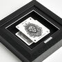 Personalised Best Dad Gift Royal Lion Playing Card Frame, thumbnail 6 of 9