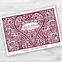Personalised Anniversary, Engagement Or Wedding Card, thumbnail 4 of 5