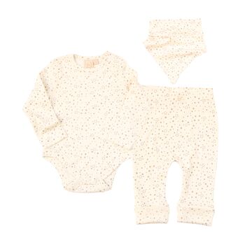 Unisex Baby Three Piece Little Stars Gift Set, 6 of 12