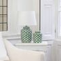 Green Fontana Ginger Jar, thumbnail 3 of 6