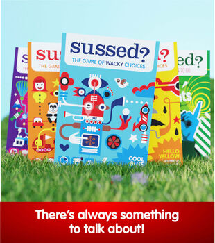 Sussed The Wacky ‘What Would You Do?’ Social Card Game Ages Six+ Hello Yellow Pack, 5 of 6