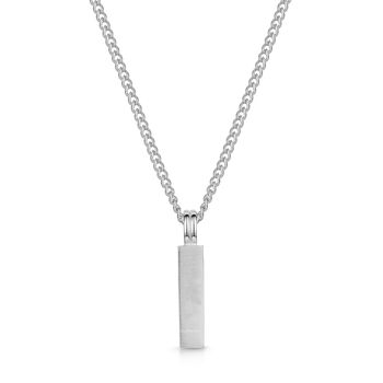 Ridged Totem Men's Necklace Stainless Steel, 4 of 6