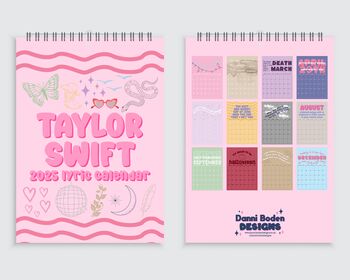 Taylor Swift 2025 Lyric Calendar, 4 of 10