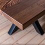 Squere Walnut Table With Spider Legs, thumbnail 4 of 5