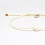 Melati Shell Beaded Anklet Giada Collection, thumbnail 4 of 5