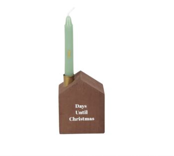 24 Advent Candles And Candle Holder Set, 4 of 7
