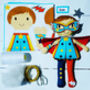 Personalised Superhero Doll Sewing Kit, thumbnail 1 of 2