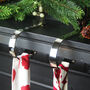 Personalised Santa Sack Christmas Stocking Set Chevrons, thumbnail 6 of 8