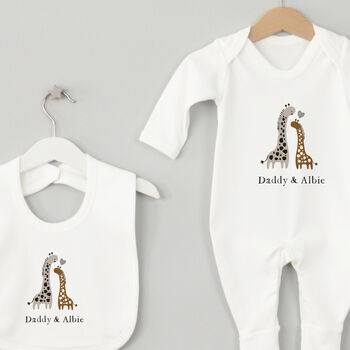 Personalised Me And Daddy Baby Set, 2 of 2